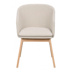 RO WINDHAM ARMCHAIR BEIGE/OAK